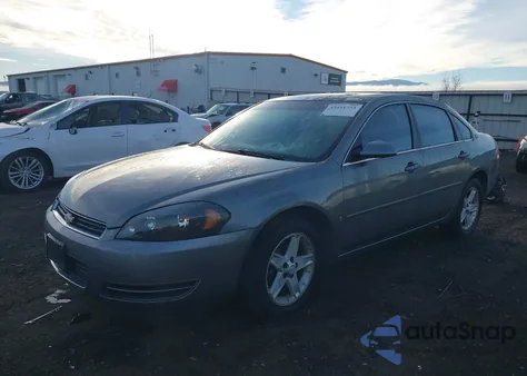 2007 Chevrolet Impala Lt из США, поврежденный, VIN 2G1WT55K379124894